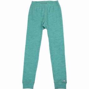 Joha Wool Green Leggings Colourfull All Ages Park Run subtle style