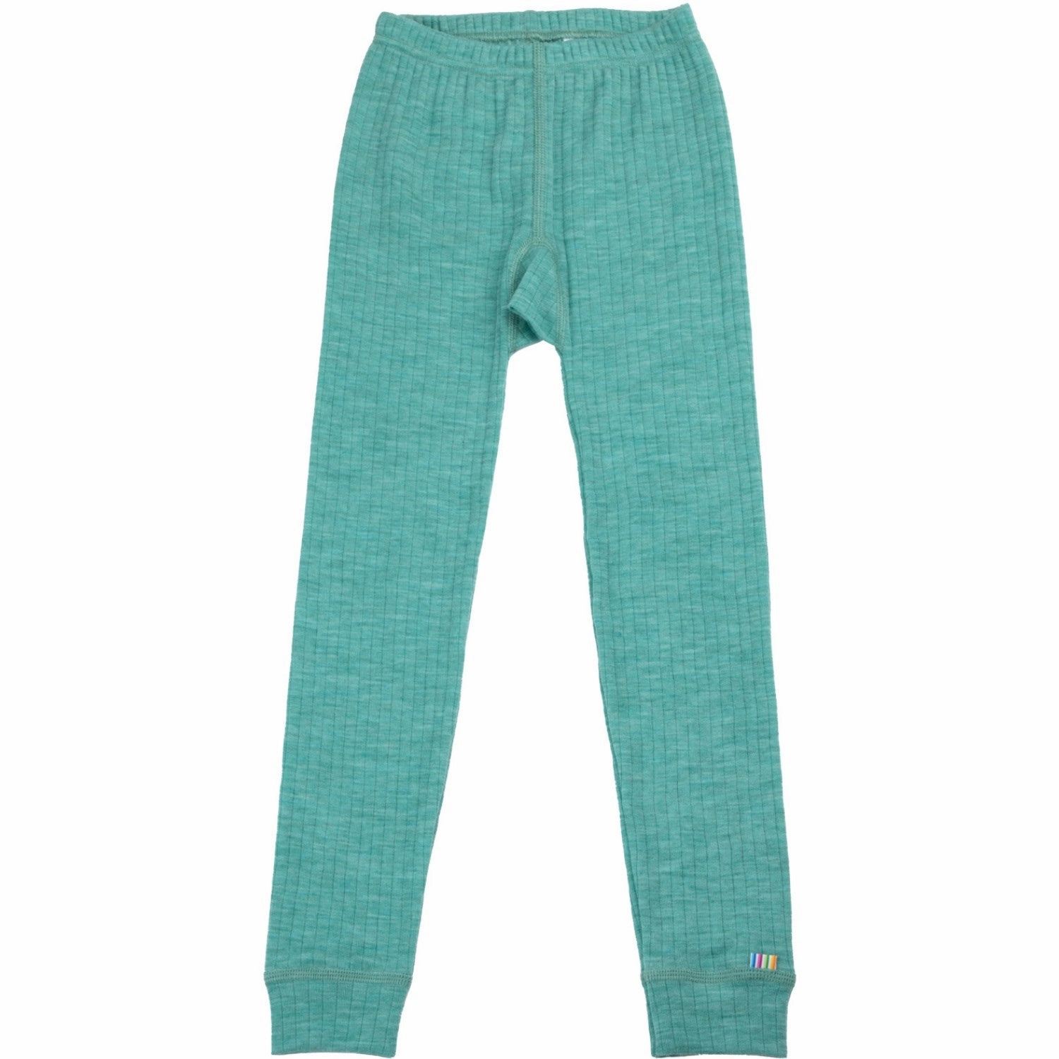 Joha Wool Green Leggings Colourfull Minimalist Style