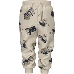 Name It Summer Sand Machines Vimo AOP Sweatpants Cream