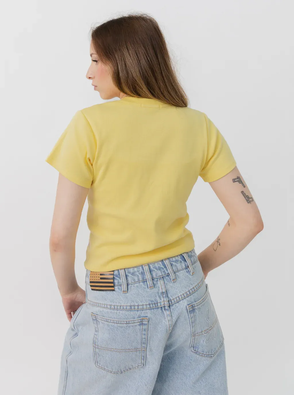 Baby Tee Casual Comfort Look Quick Release Hem