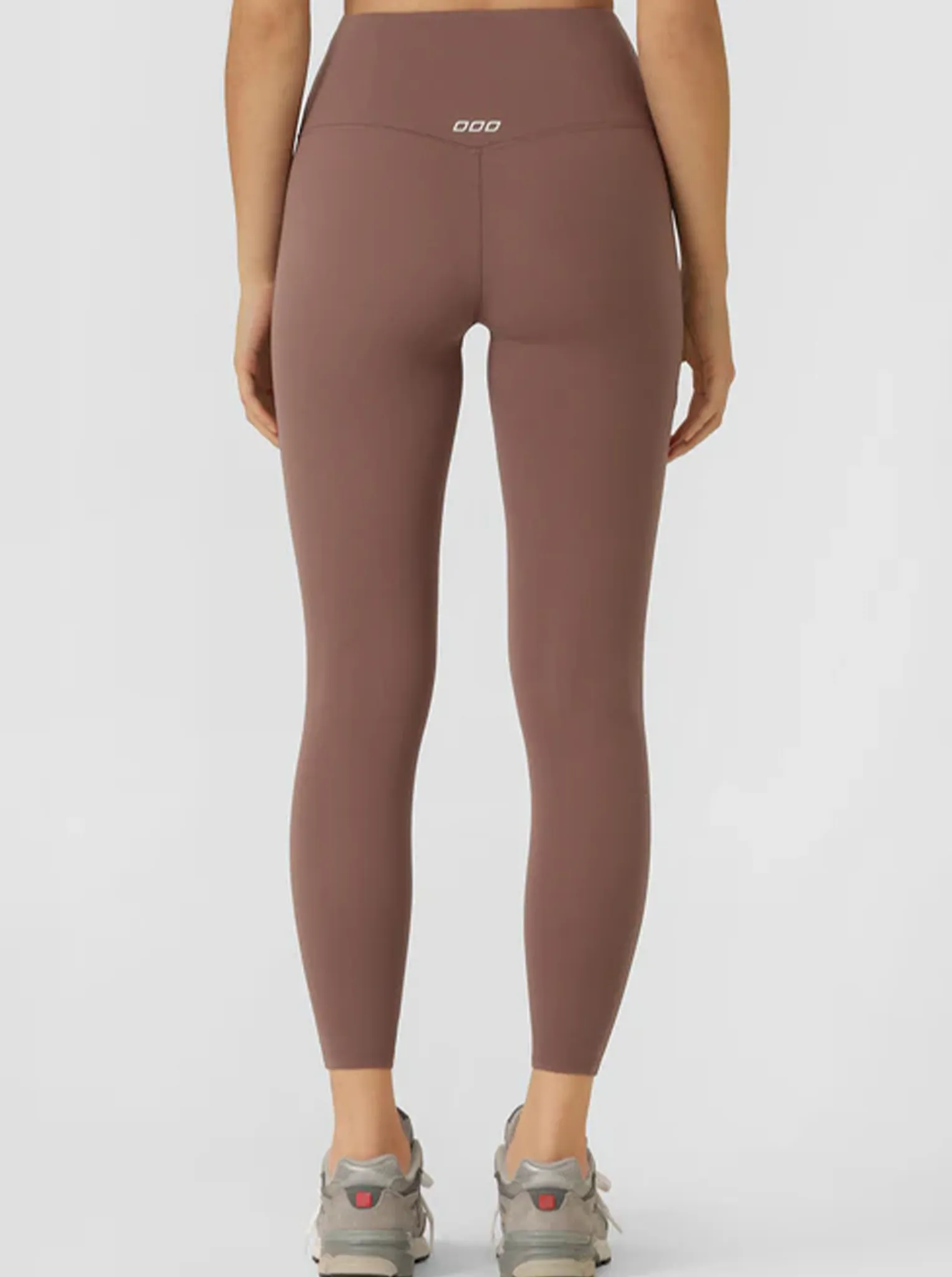 Adjustable drawstring Eco Shopper Compression Support Lotus No Chafe Phone Pocket Ankle Biter Leggings