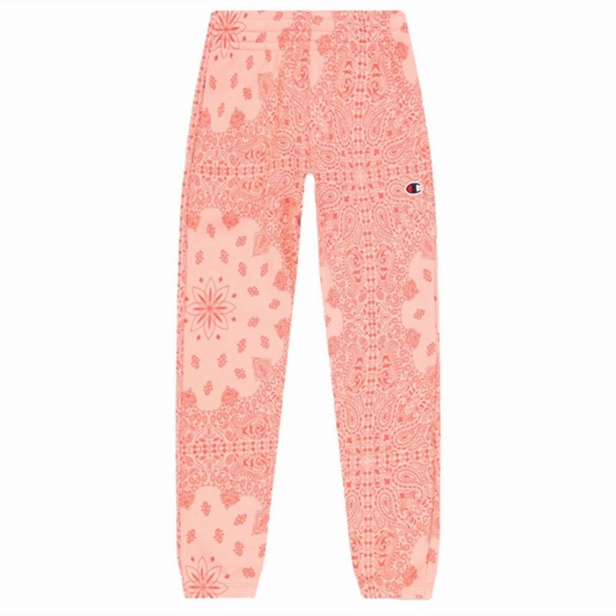 Champion Rosette All-Over Paisley Print Elastic Cuff Sweatpants semi-formal look