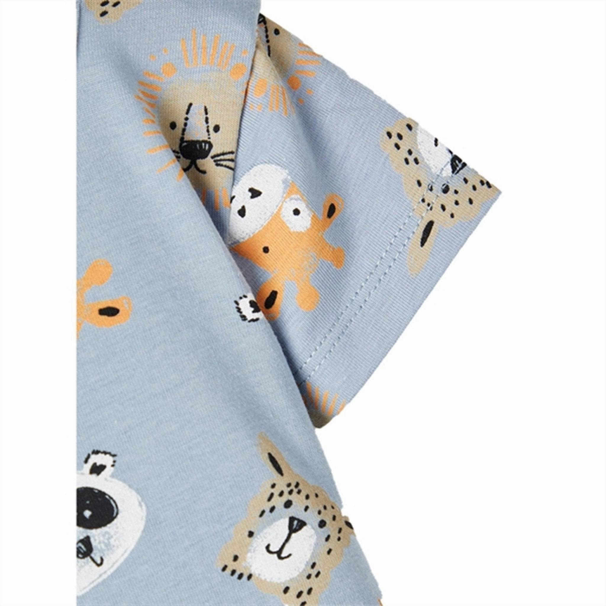 Name it Dusty Blue Just Summer Suit Relax Loose Holiday Trendy