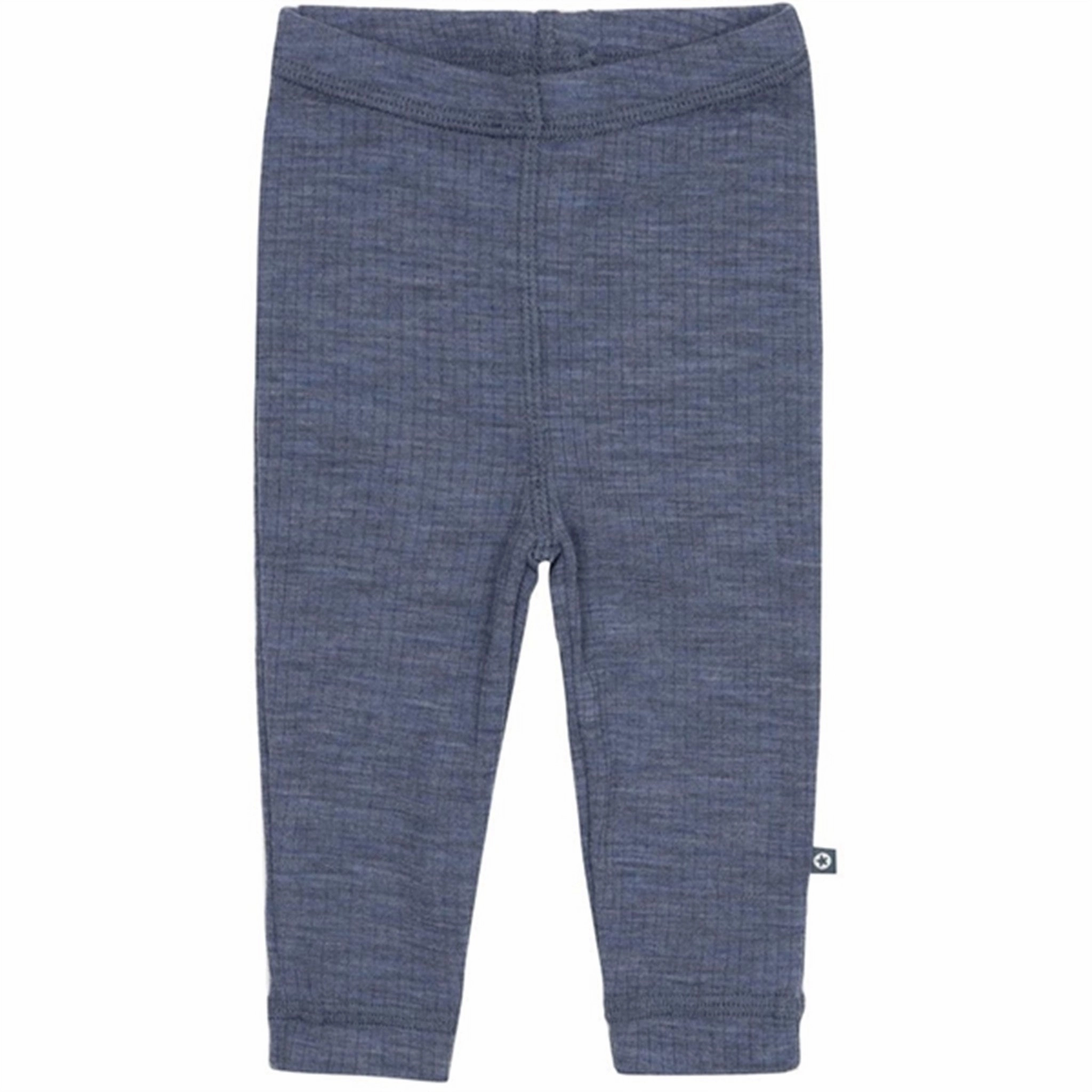 Power Fit Skin Friendly Evening Walk Smallstuff Wool Drop Needle Leggings Denim Melange