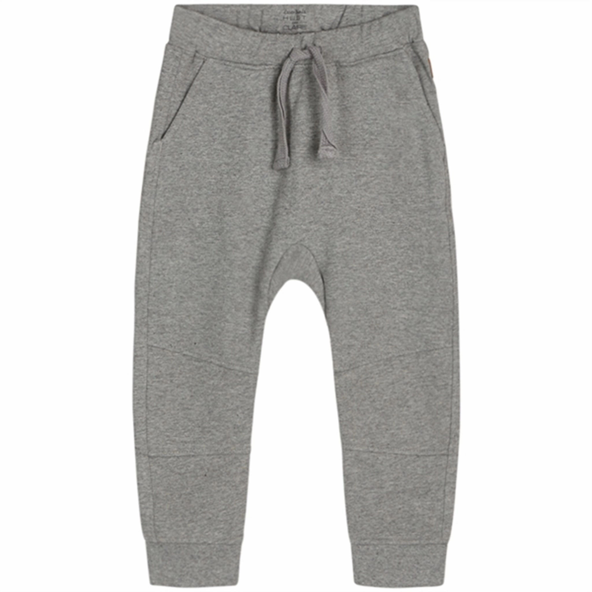 allergen-resistant Hust & Claire Mini Light Grey Melange Georg Jogging Pants