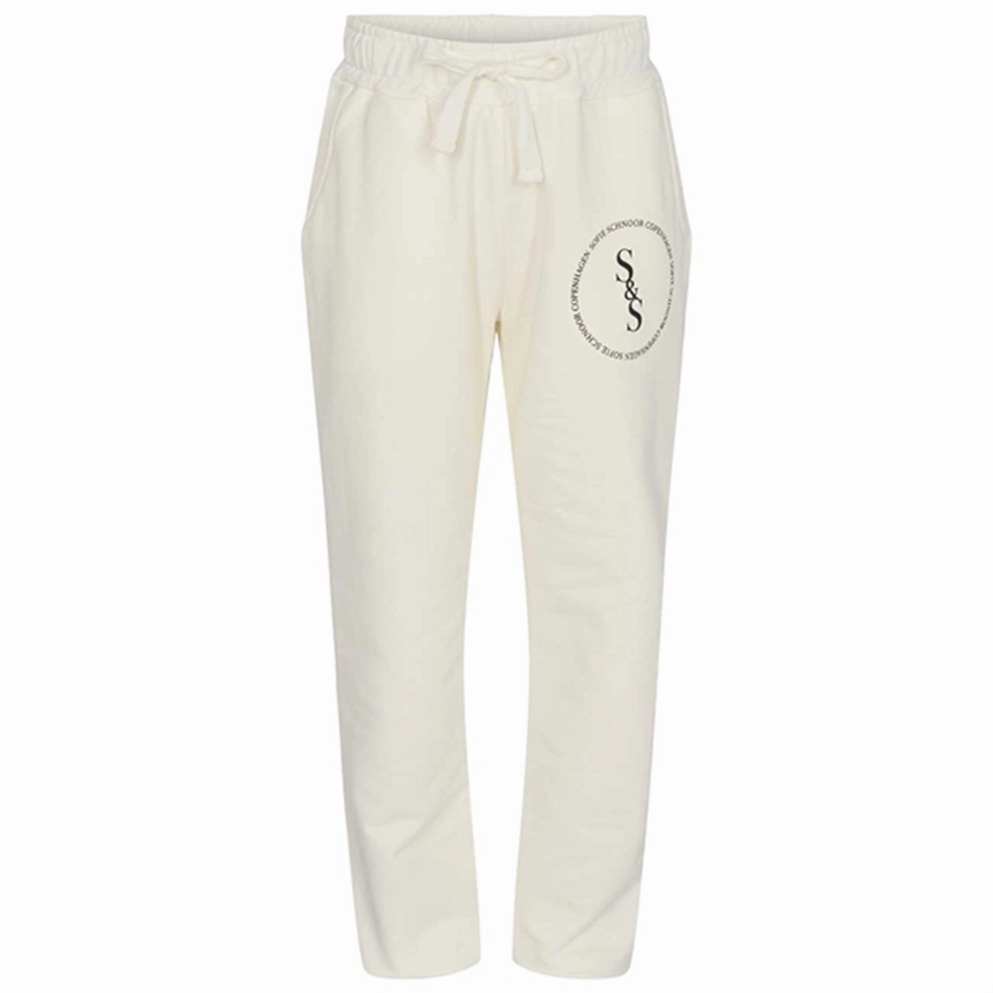 Compression Fit WindproofLayer Sofie Schnoor Offwhite Noos Sweatpants