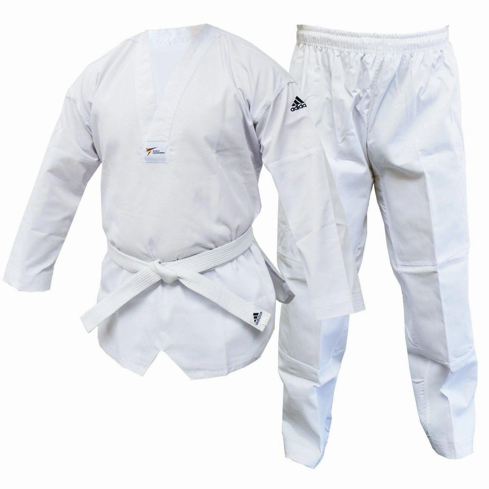 adidas Club Dobok World Taekwondo Approved Uniform insulated Energy Return Foam