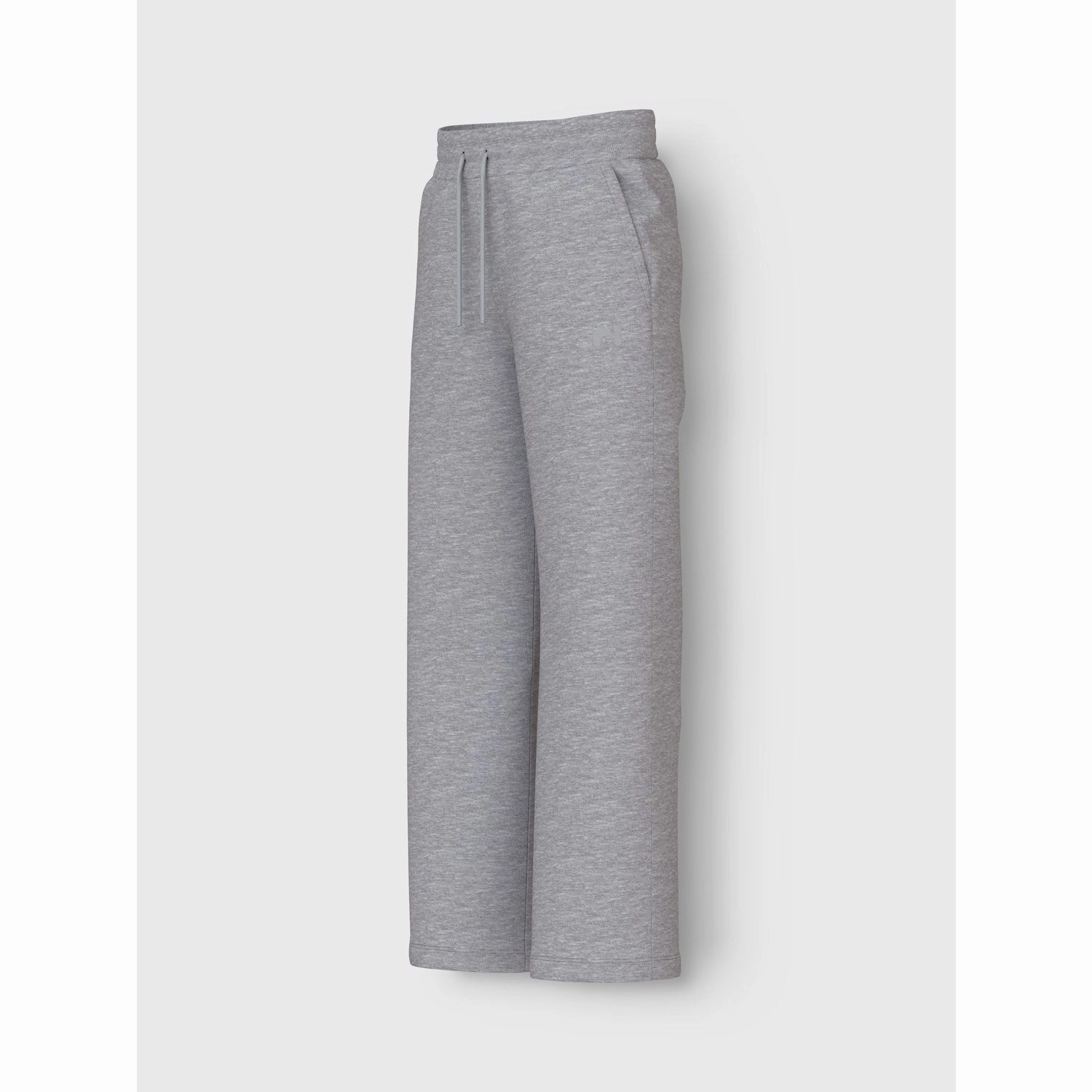 Name It Grey Melange Parker Straight Sweatpants Luxurious