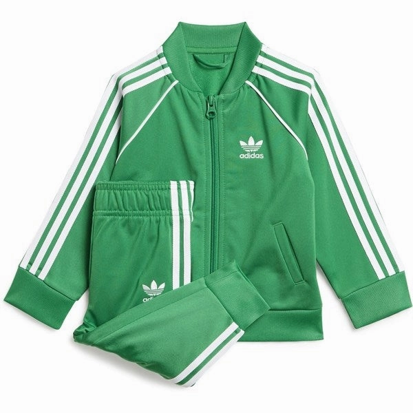 adidas Originals Green SST Tracksuit Cold Weather Wear attention-grabbing