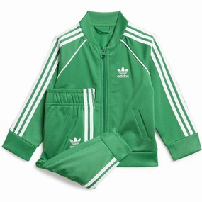adidas Originals Green SST Tracksuit Cold Weather Wear attention-grabbing