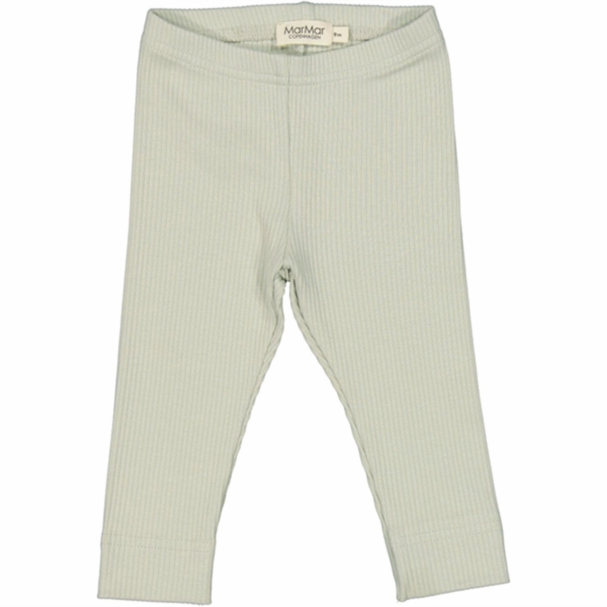 MarMar Modal White Sage Leggings Casual Wear Maternity Wear Rib Knit