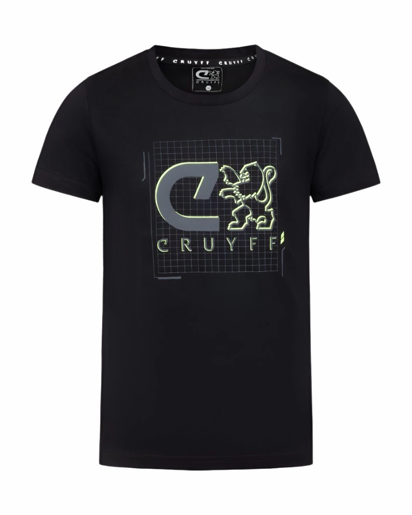 Geometric Print Cruyff Perform T-Shirt Junior