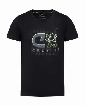 Geometric Print Cruyff Perform T-Shirt Junior