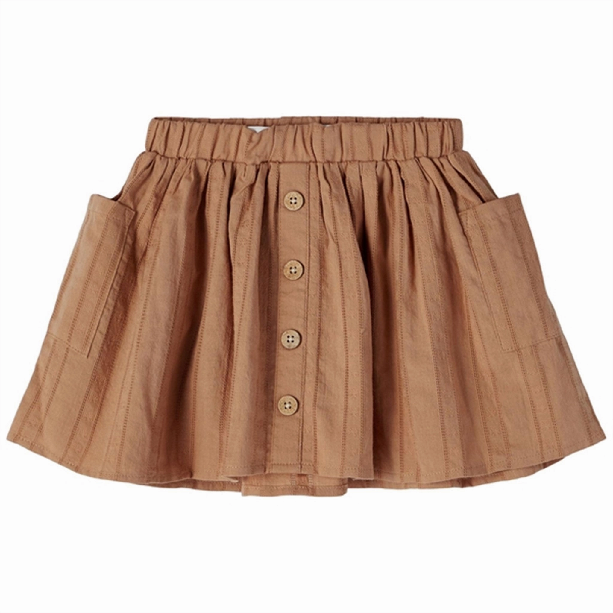 Elegant Texture Lil' Atelier Mocha Mousse Hunja Skirt