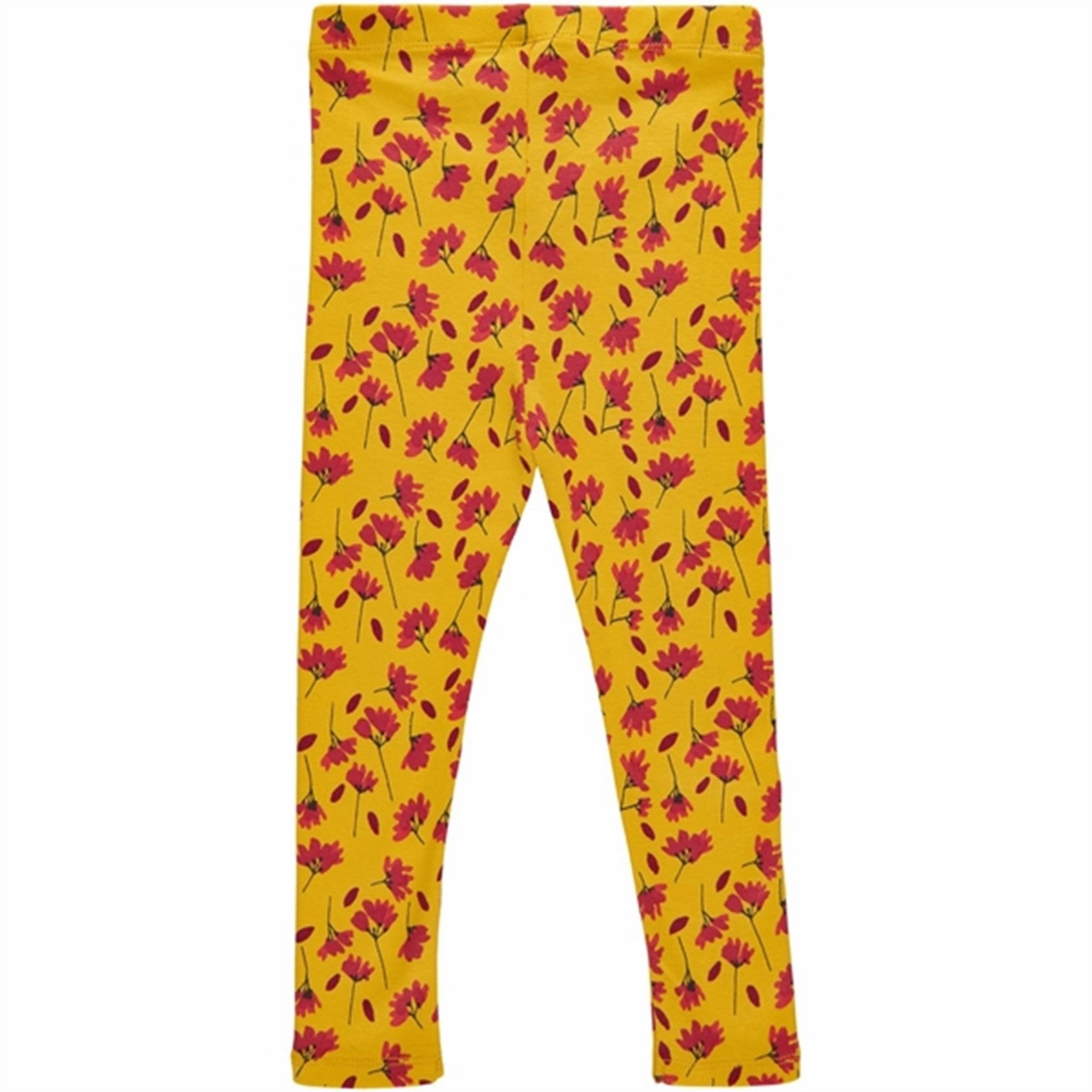 UltraSoft Lining Smart Stretch Fit Soft Gallery Old Gold Paula Winterflower Rib Leggings