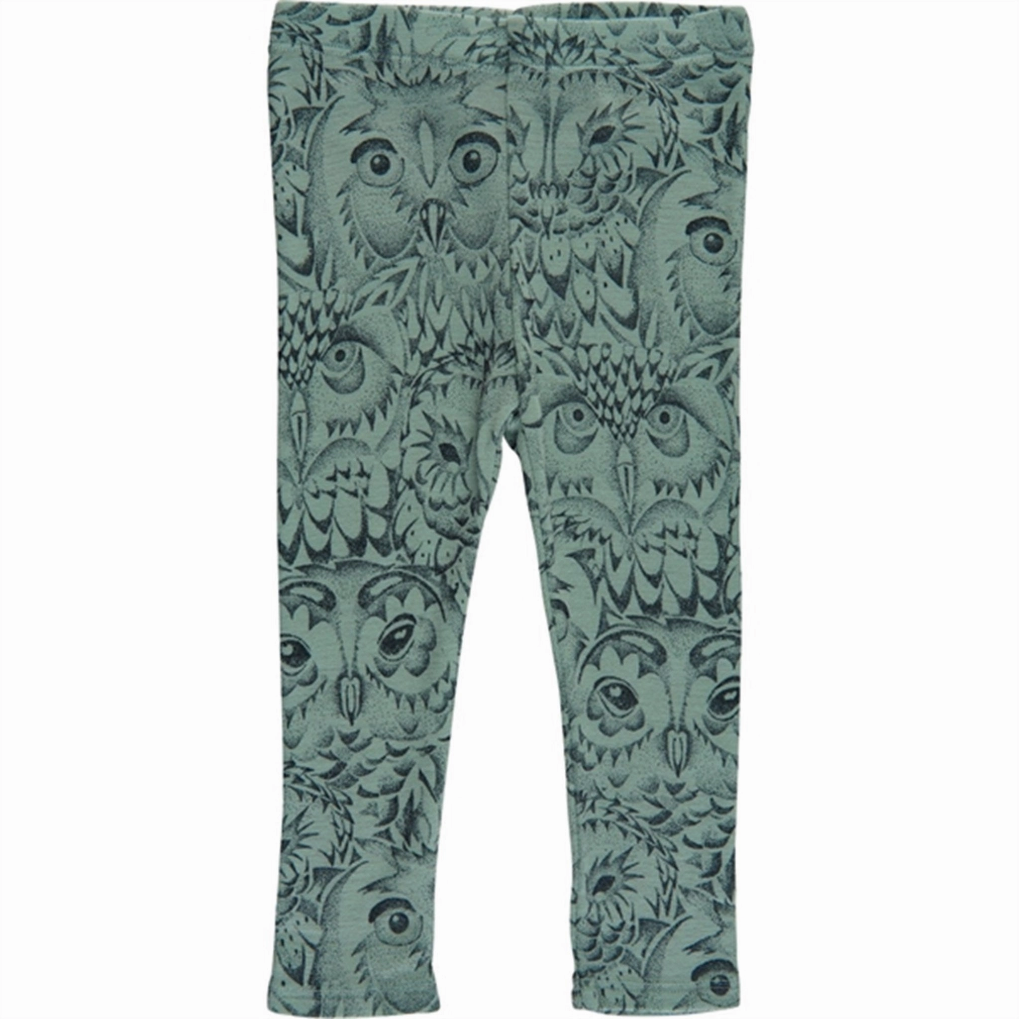 Soft Gallery Iceberg Green Paula Owl Wool Leggings Maximum Flex Seamless Fit