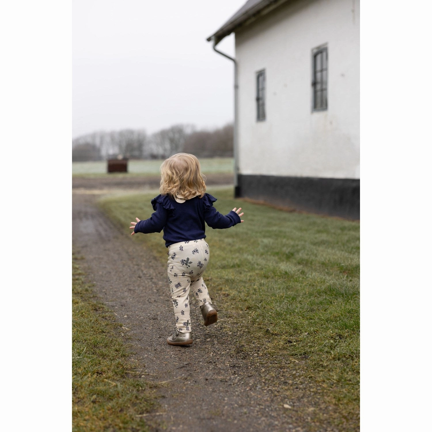 Tear Resistant Rib Knit Beginner Level Petit Piao Elderberry Aop Leggings Printed