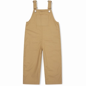 Abrasion Resistant Fabric Casual Must-Have Lalaby Dark Sand Ole Overalls