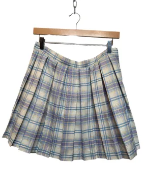 Cali 1850 Women's Plaid Skirt (Size XL) poolside gear Gentle On Skin