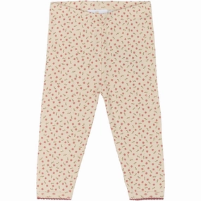 THE NEW Siblings White Swan AOP Odette Pointelle Leggings Lightweight Material City Walk Flexible Fabric