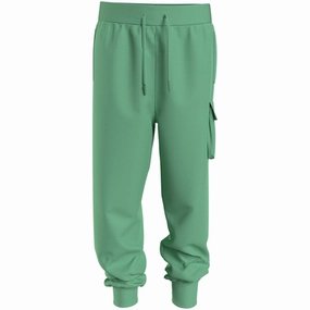 Calvin Klein Badge Cargo Sweatpants Neptunes Wave ReinforcedKneePanels