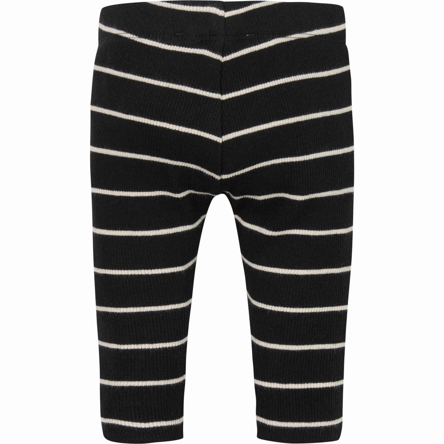 Calvin Klein Ck Black/ Whitecap Gray Stripe Striped Rib Legging Tall Fit Airport Travel Clean Form