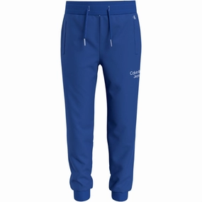 Calvin Klein Stack Logo Sweatpants Ultra Blue OdorNeutralizing Tech
