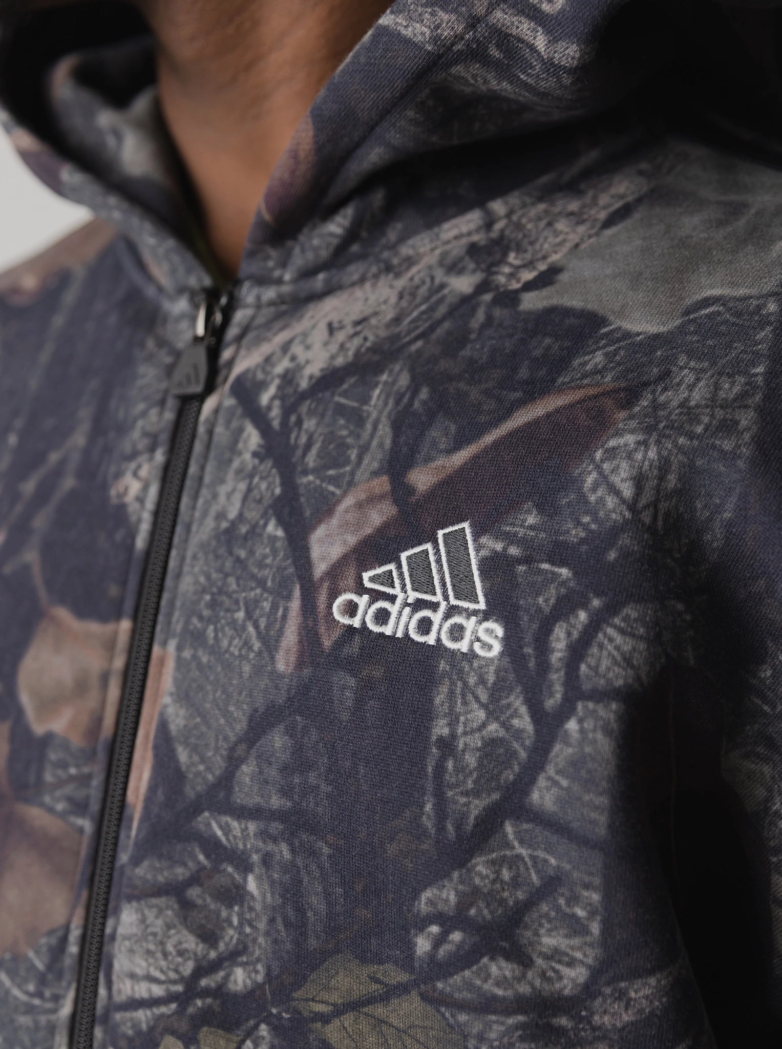 Daily Comfort Street Mood Camo Full-Zip Hoodie