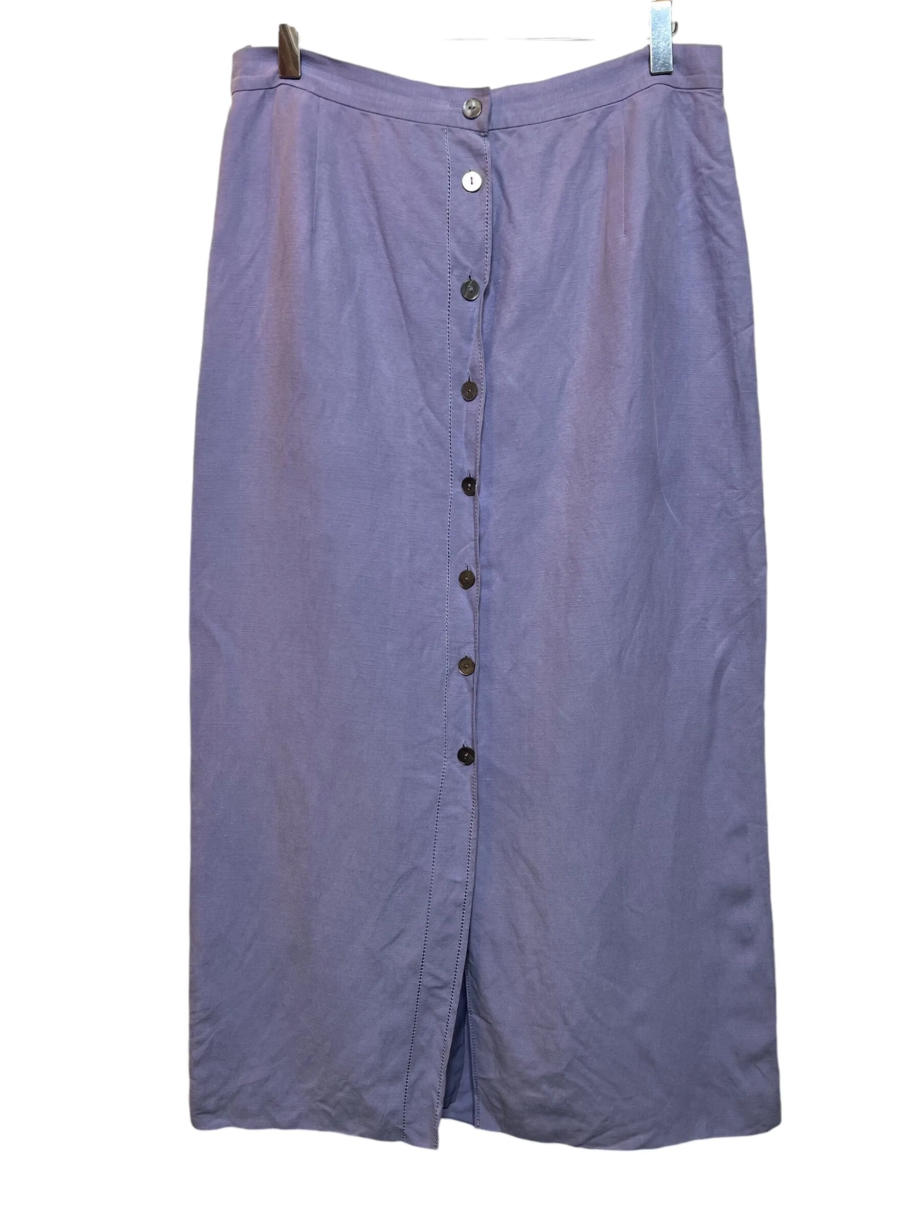Jaeger Blue Long Skirt (Size L) Cap Durable Weave