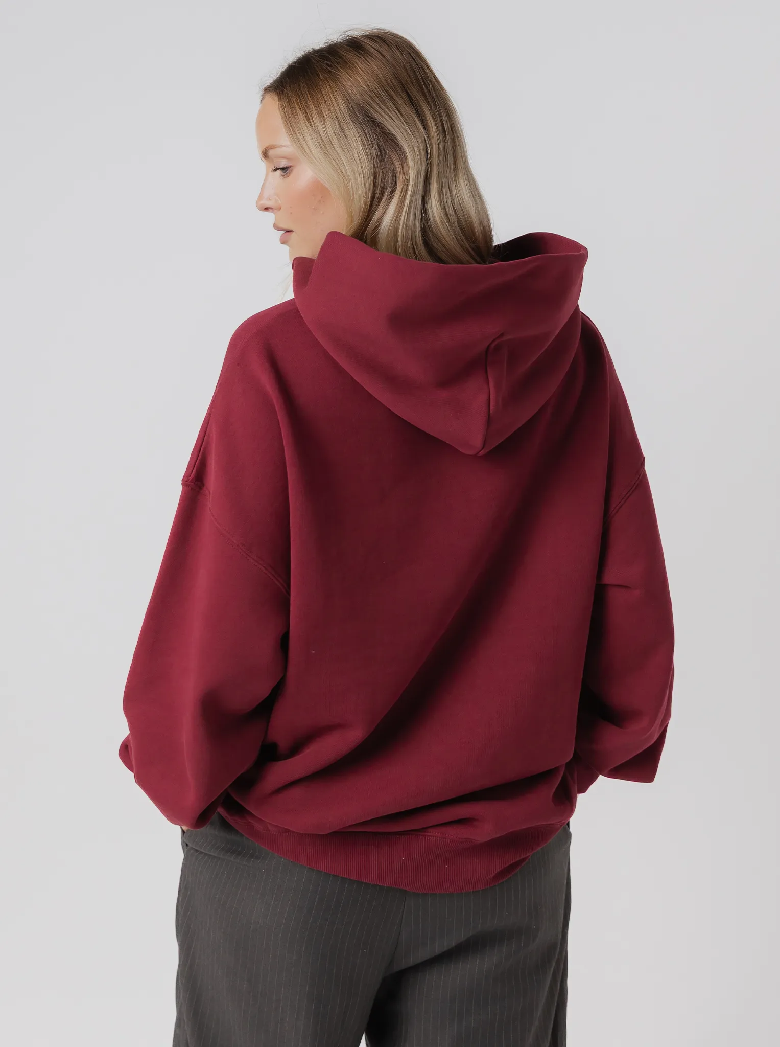 Weekend Brunch Thermal Reflective Lining Varsity Hoodie