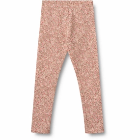 Wheat Rose Dust Flower Meadow Jersey Legggings Jules Light and Soft Breathable Feel
