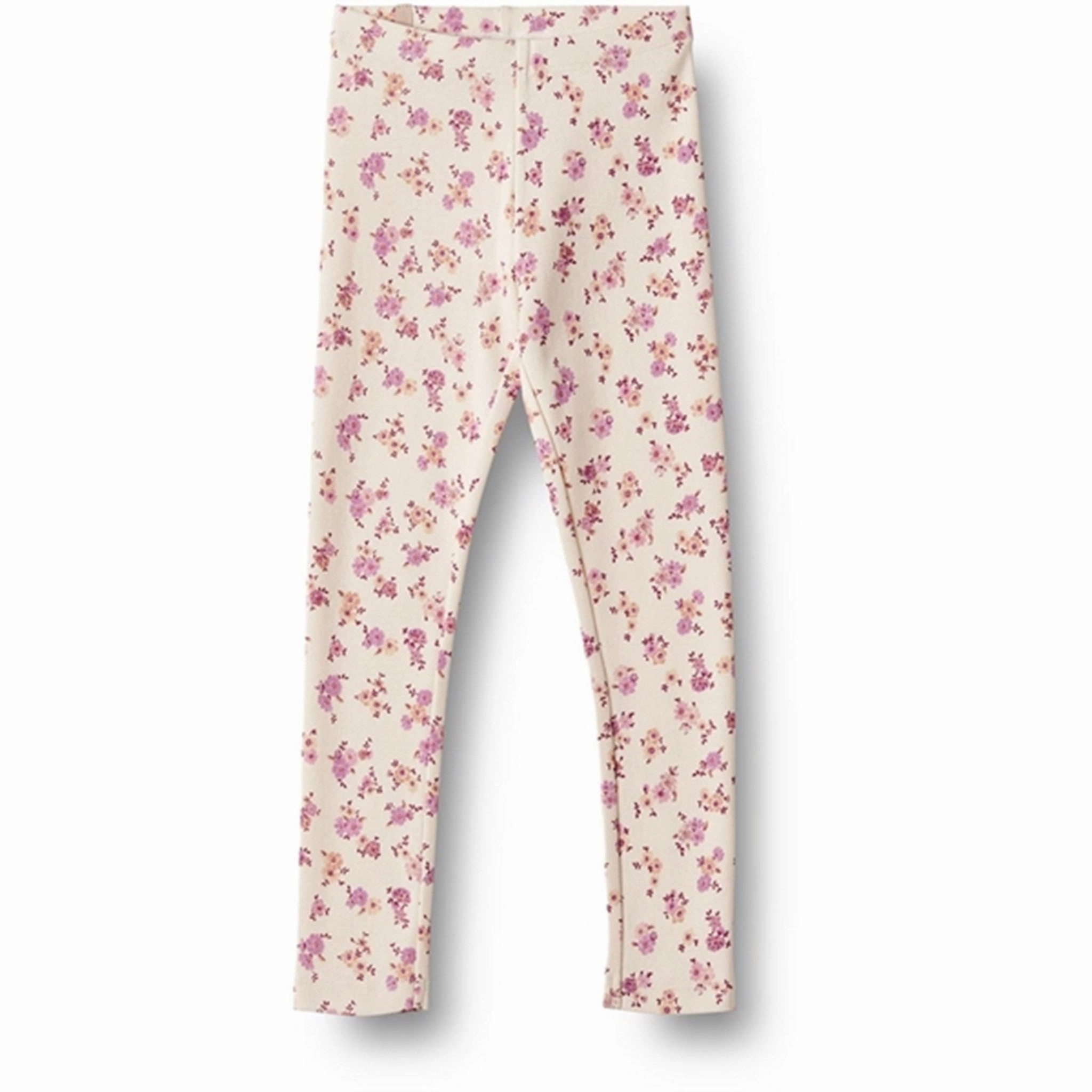 Body-Conscious Fit Stretch Comfort Wheat Shell Flowers Leggings Jules