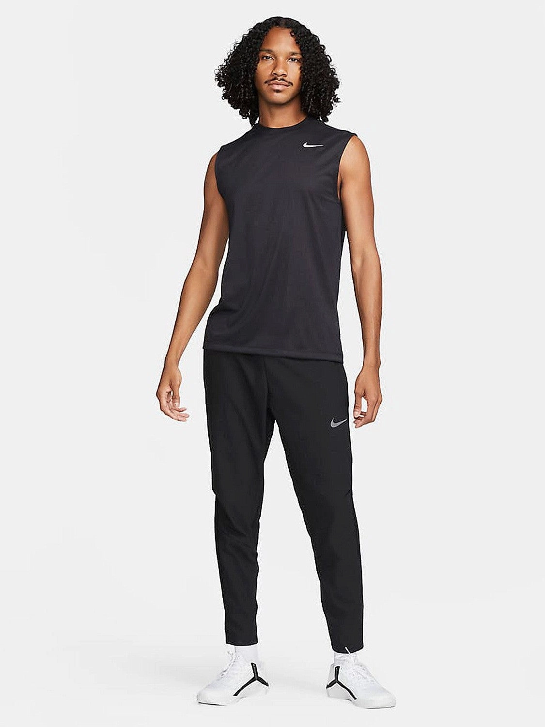 Dri-FIT Legend Sleeveless Fitness T-Shirt Yarn Dyed Fabric