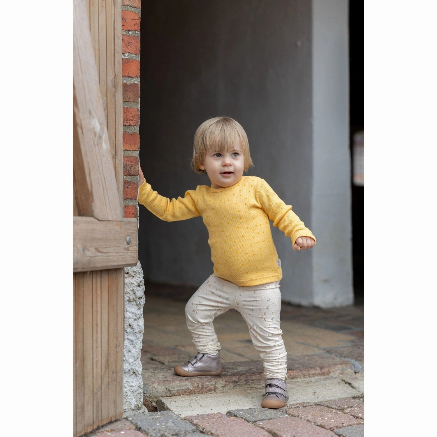 Petit Piao Bellis Leggings Printed Neutral Color