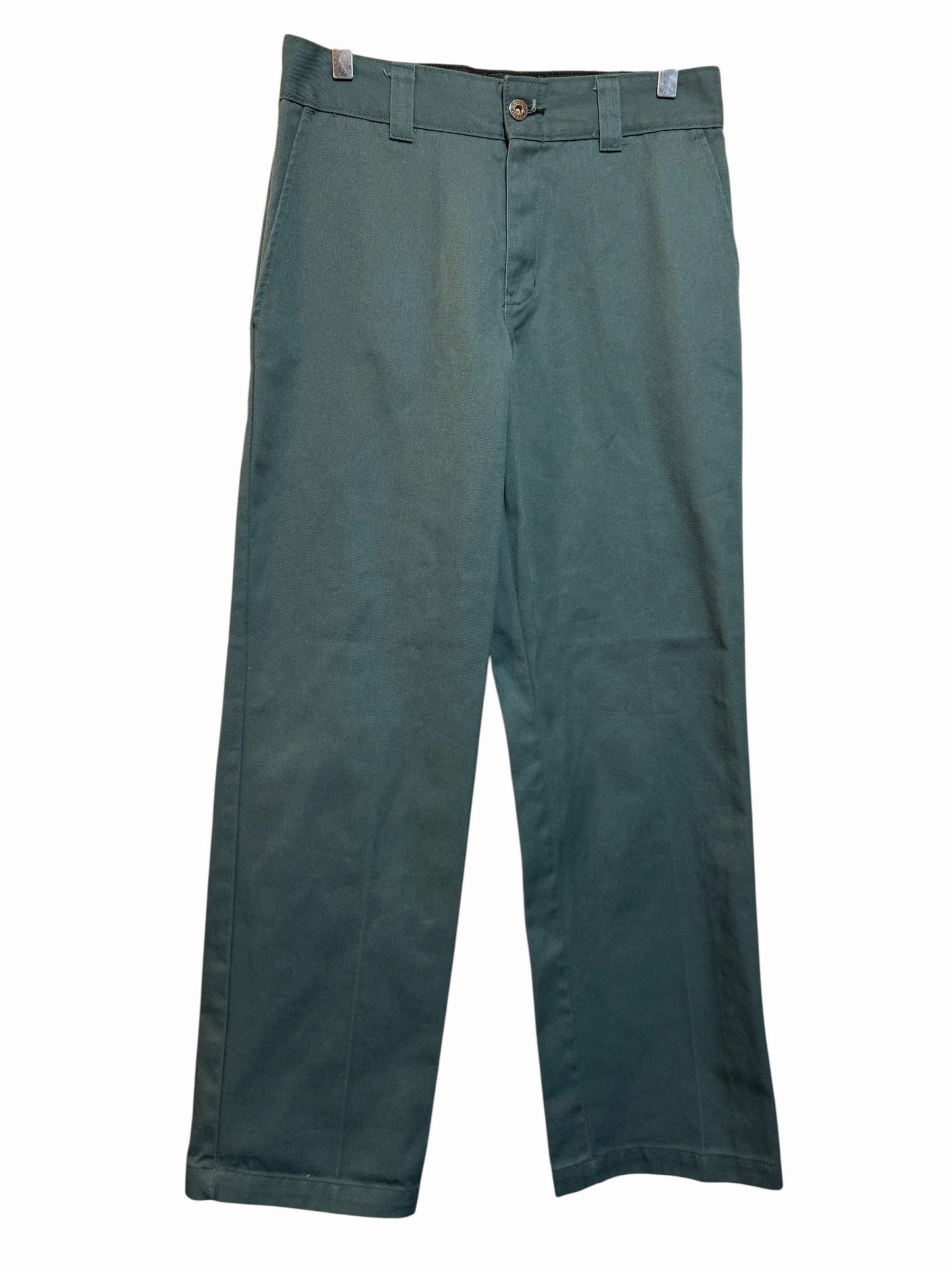 Sleek Fit EcoFriendlyMaterials Dickies Skateboard Mens Green Trousers (30x30)