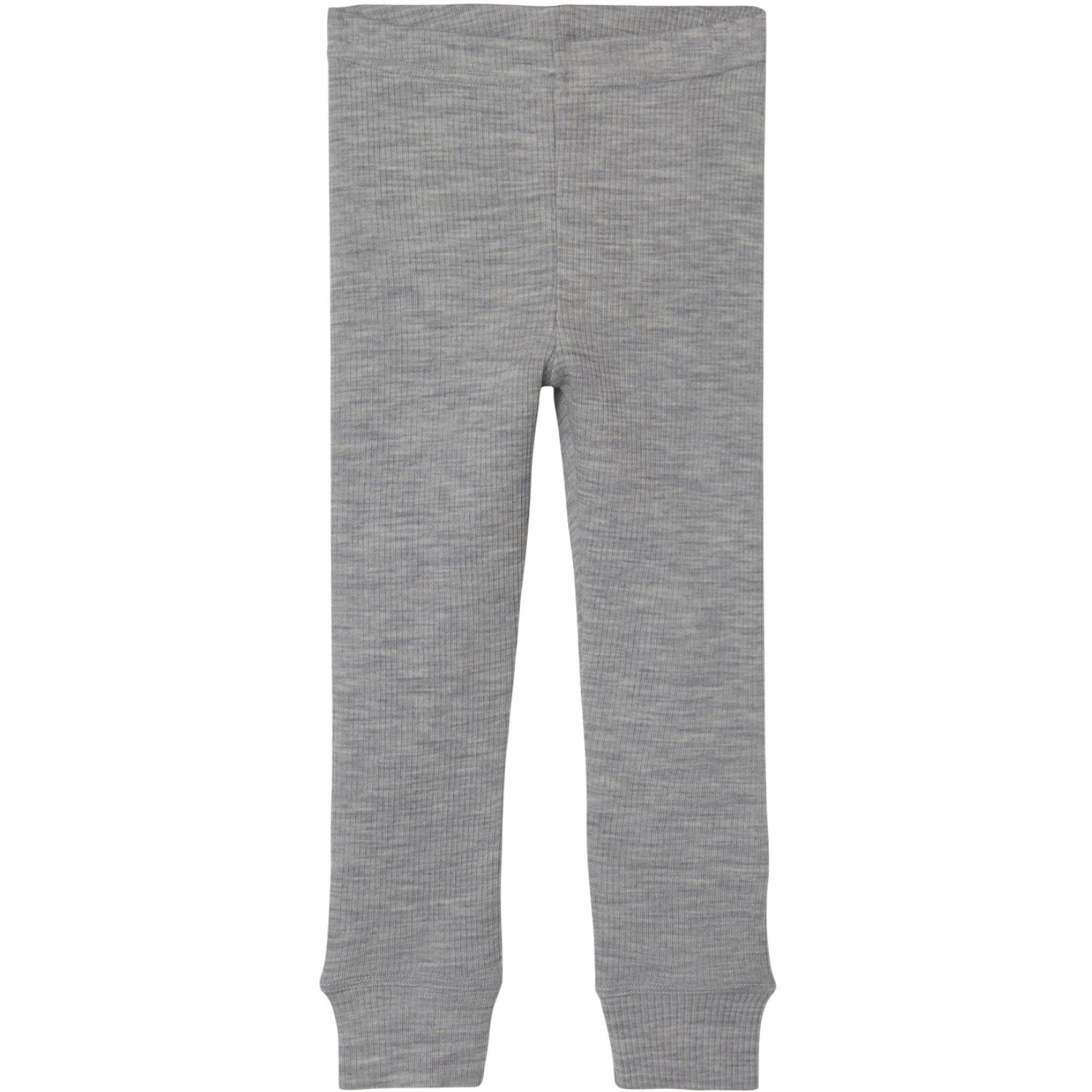 Morning Stretch Tall Fit Lil'Atelier Grey Melange Fable Wool Leggings