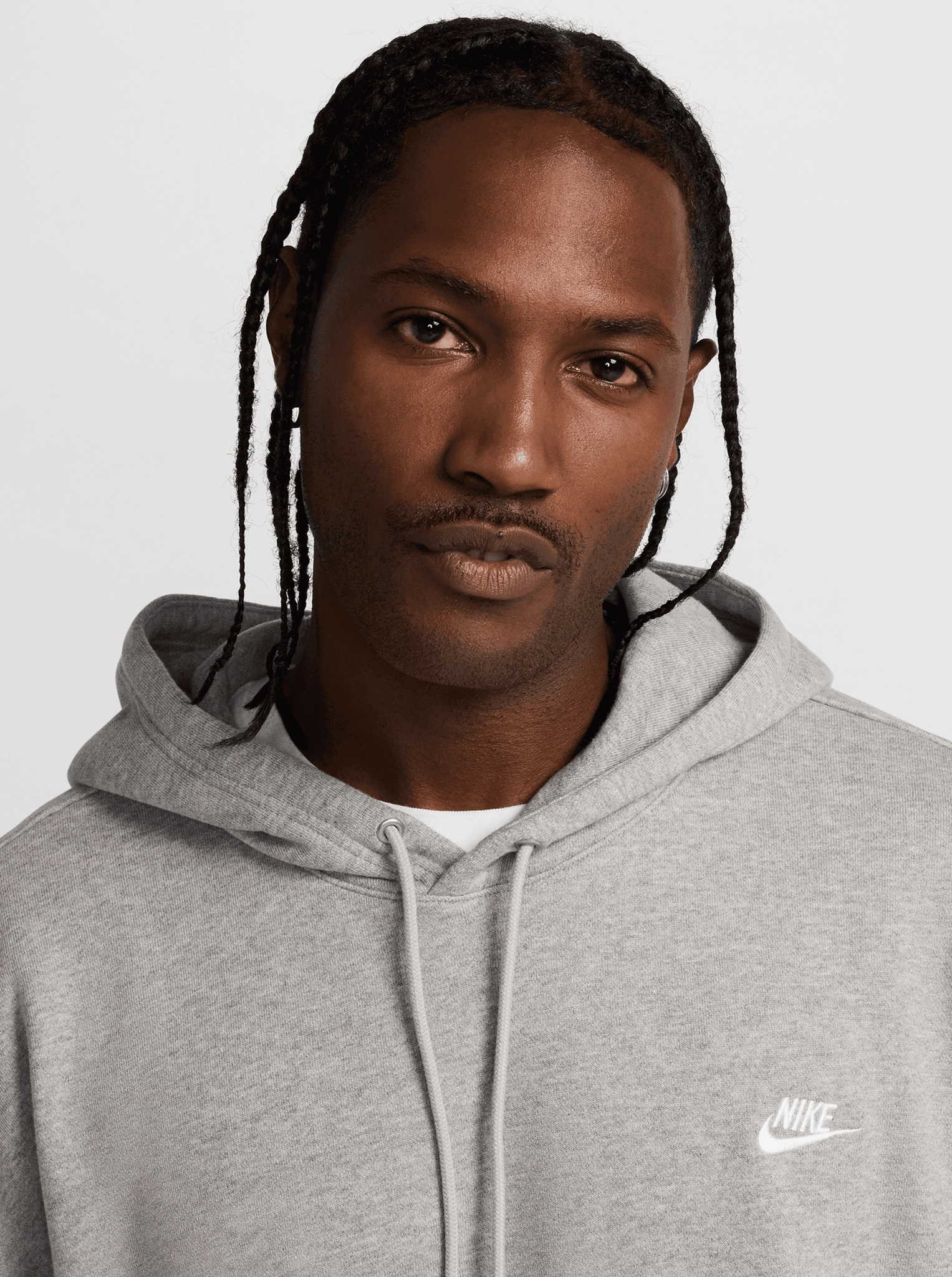 Glossy Look Sun wear French Terry Oversized Pullover Hoodie