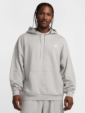 Gazelle like Flexible Hood French Terry Oversized Pullover Hoodie