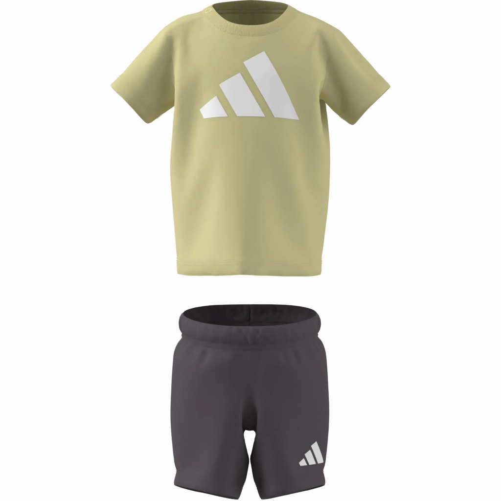 adidas BL T-Shirt/Short Set Baby Durable Knit Structure