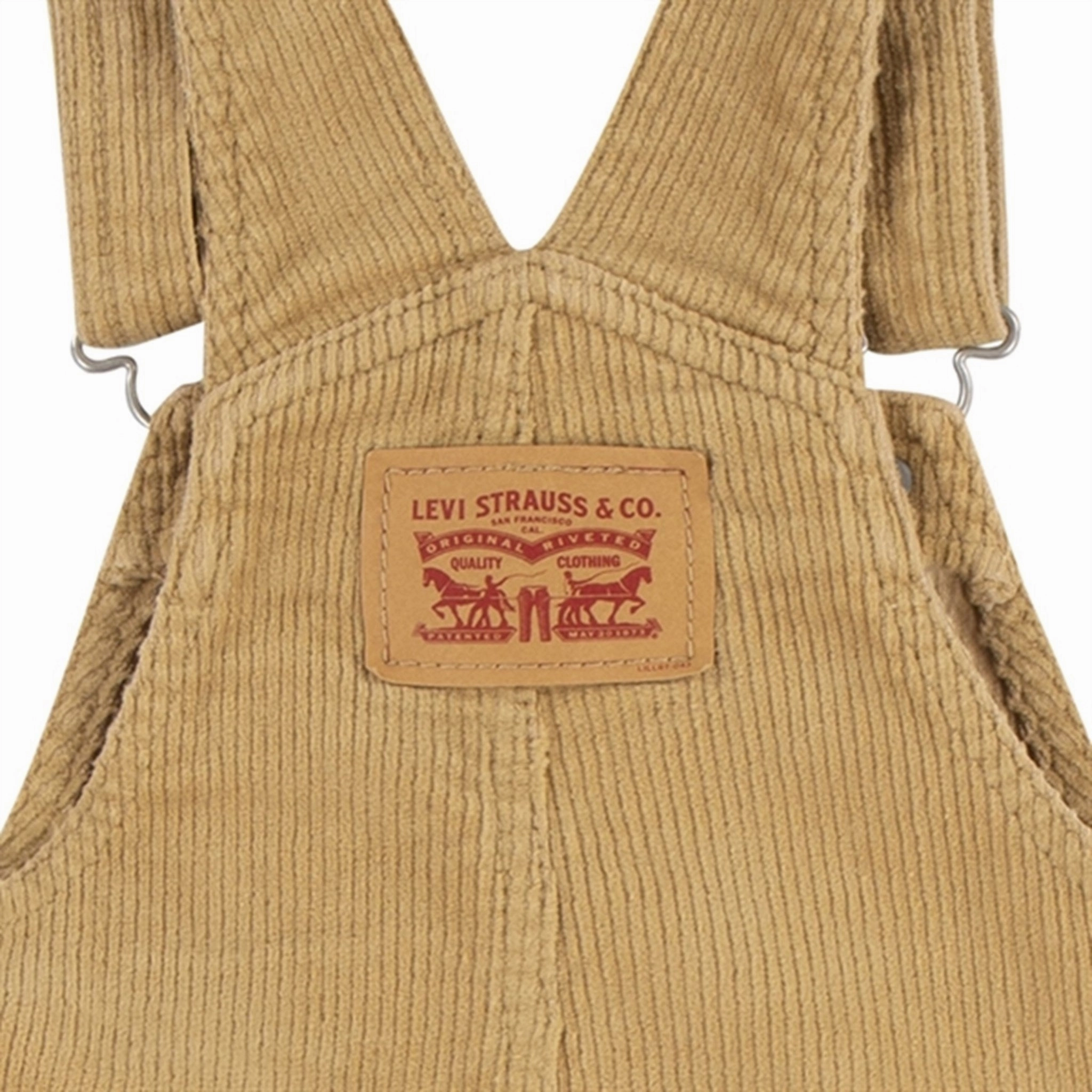 Levi's Baby Corduroy Overalls Lark Relaxed Wearable No Iron