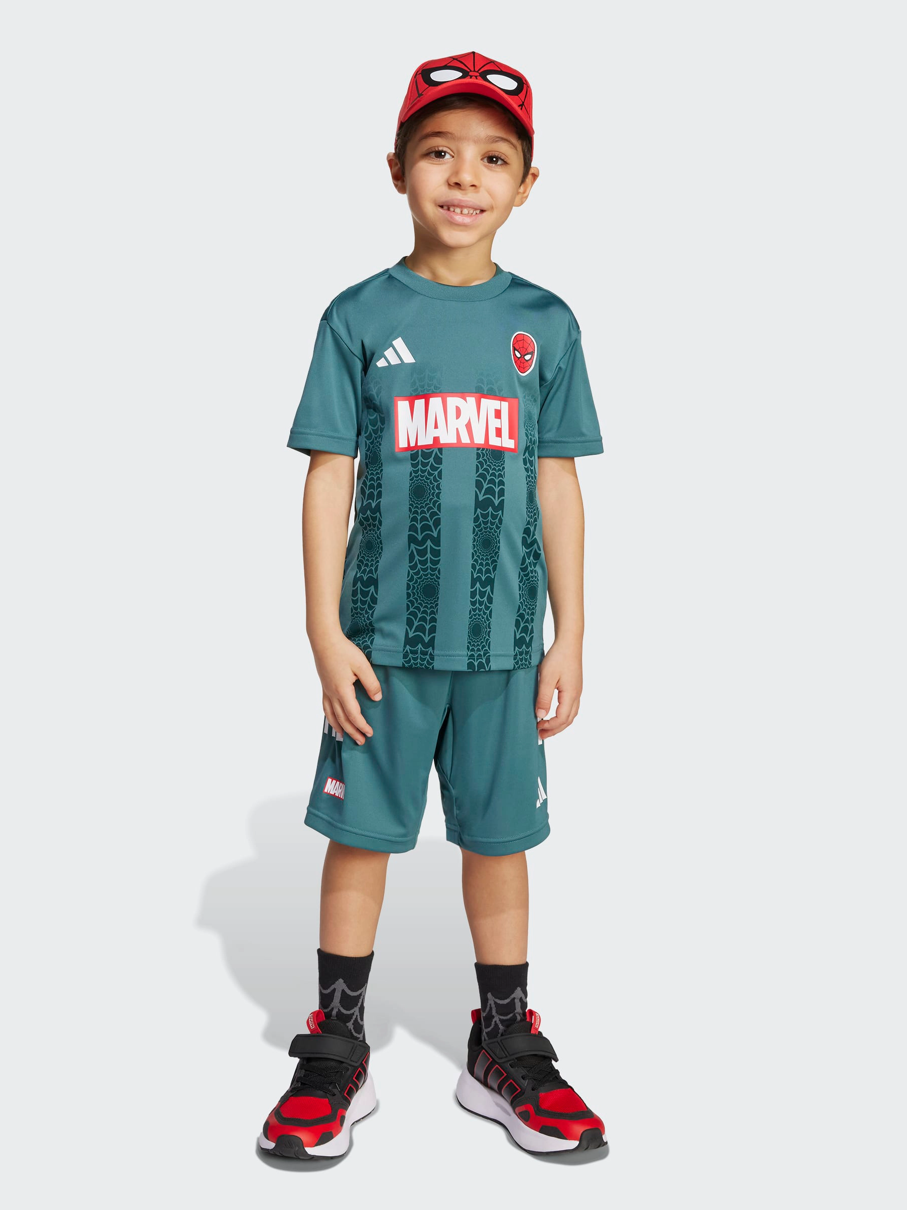 Fuzz Free Surface Marvel Spider-Man Tee Set Kids