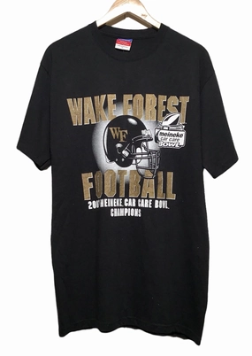 Perfect Fit Smooth Neckline Champion Wake Forest Tee (Size XL)