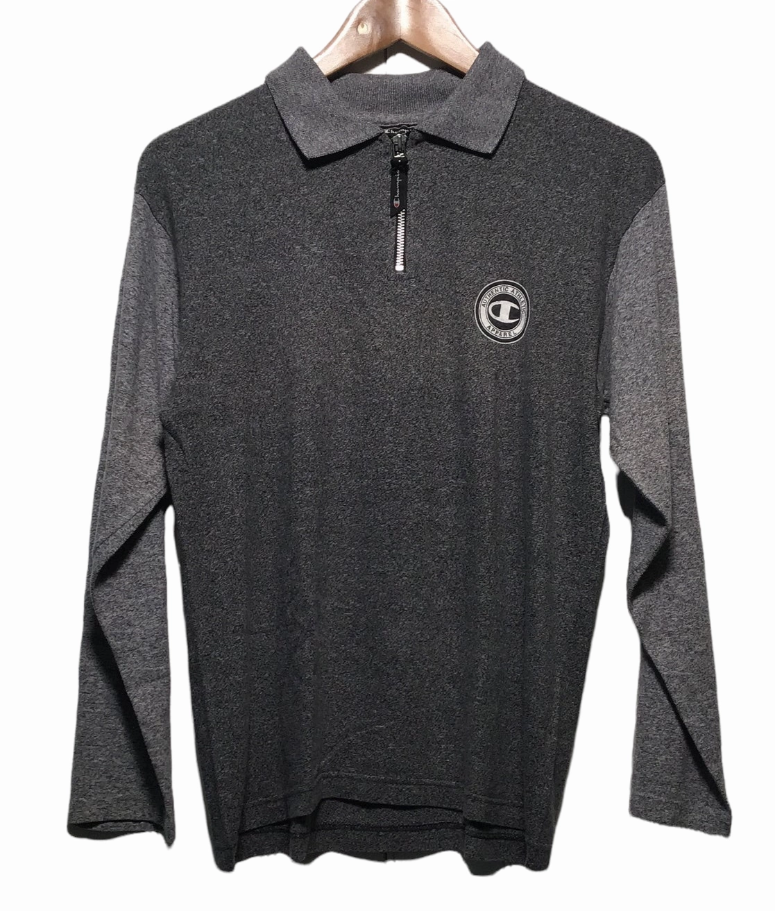 Champion Zip Polo Shirt (Size S) Fit For All Day