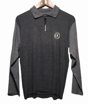 Champion Zip Polo Shirt (Size S) Fit For All Day