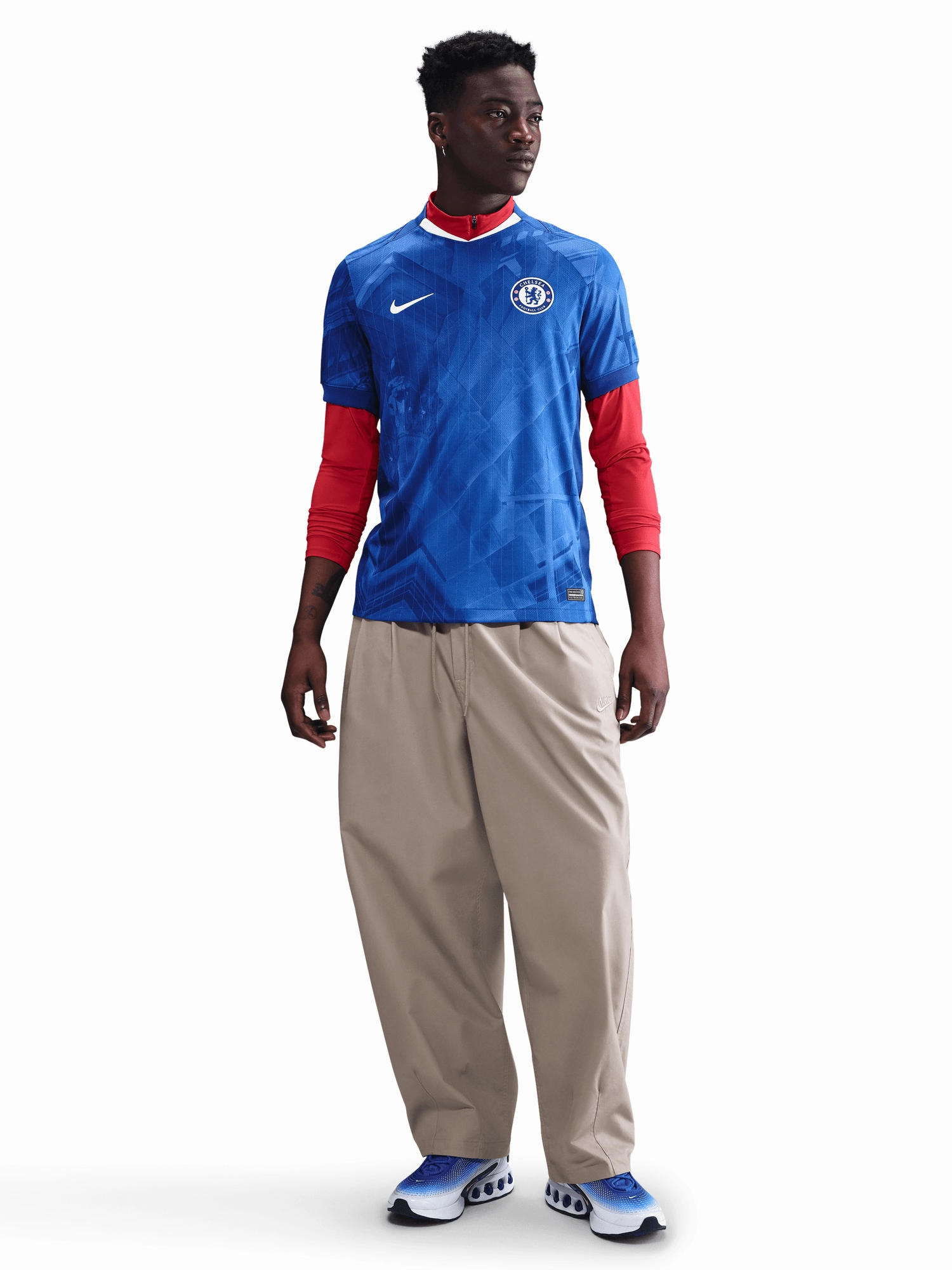 Eco Friendly Dye Relaxed Comfort Chelsea 25/26 Football Club Home Stadium Jersey