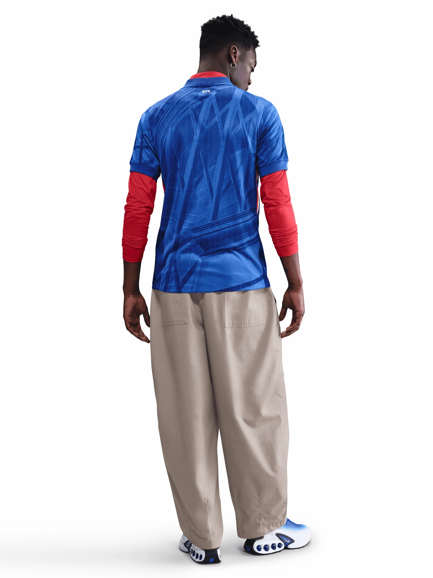 Chelsea 25/26 Football Club Home Stadium Jersey Personalized Moisture Management Technology