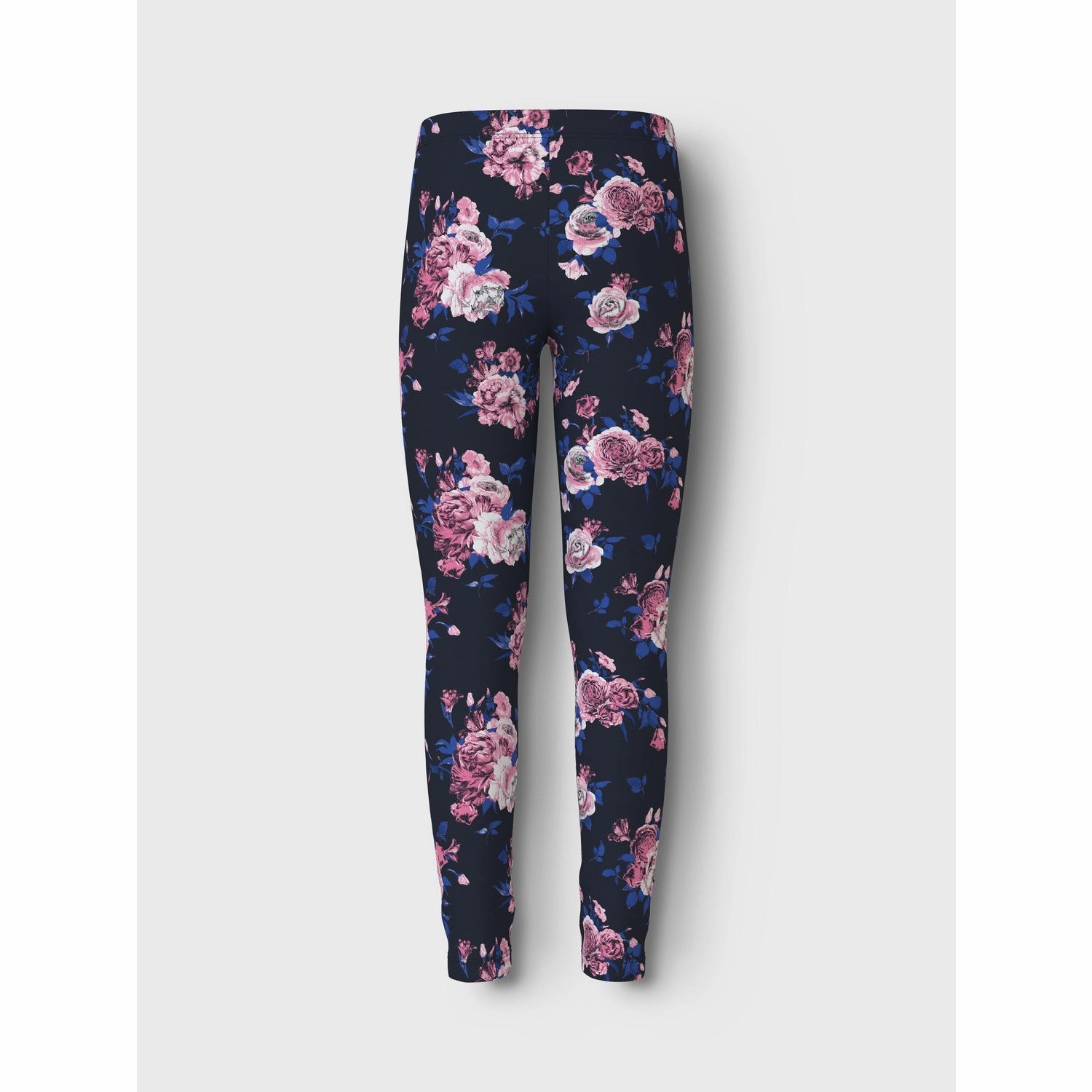 Name It Dark Sapphire Big Flowers Vivian AOP Leggings Sporty Fit Wear Cozy Basics
