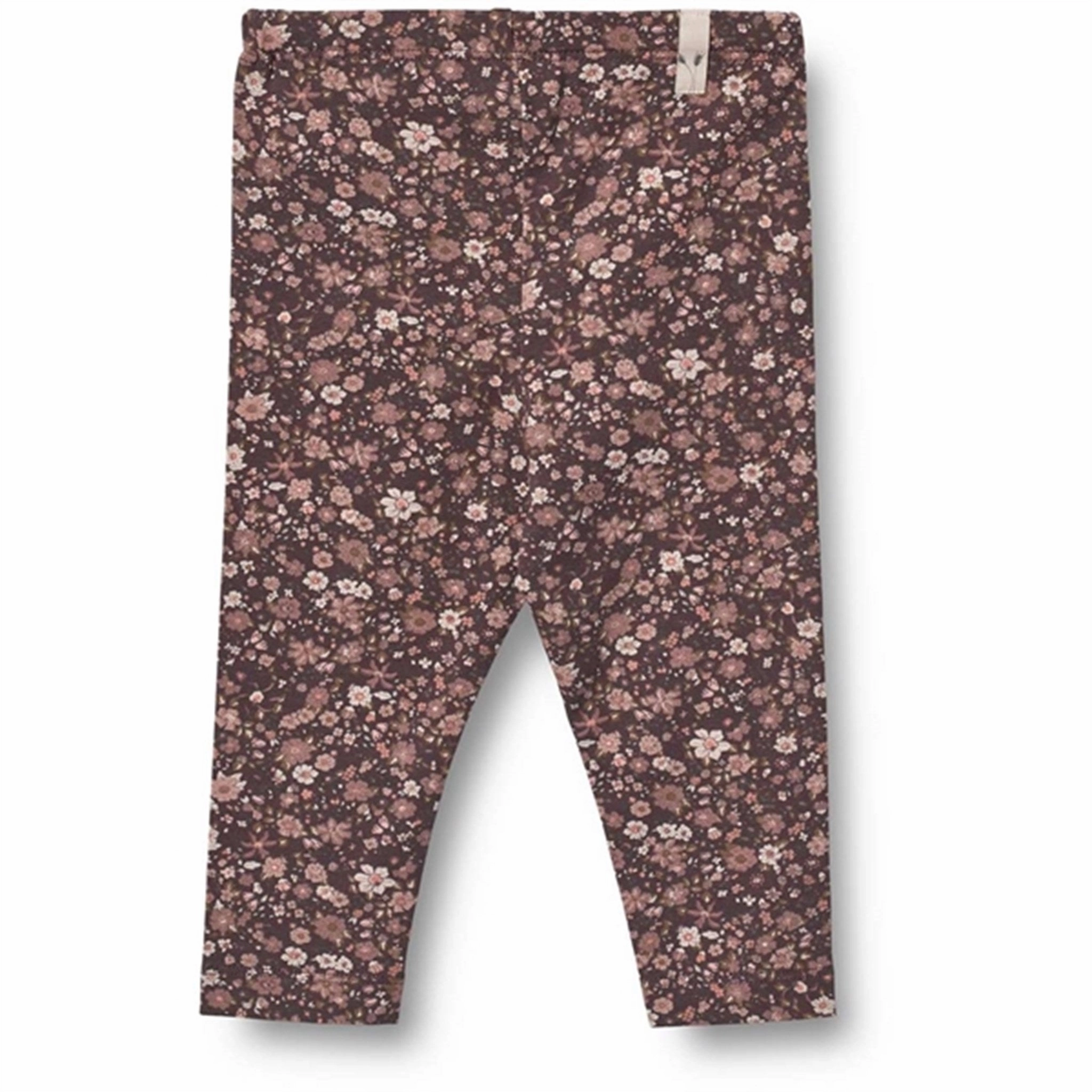 Full Coverage Fit Wheat Soft Eggplant Meadow Jersey Leggings