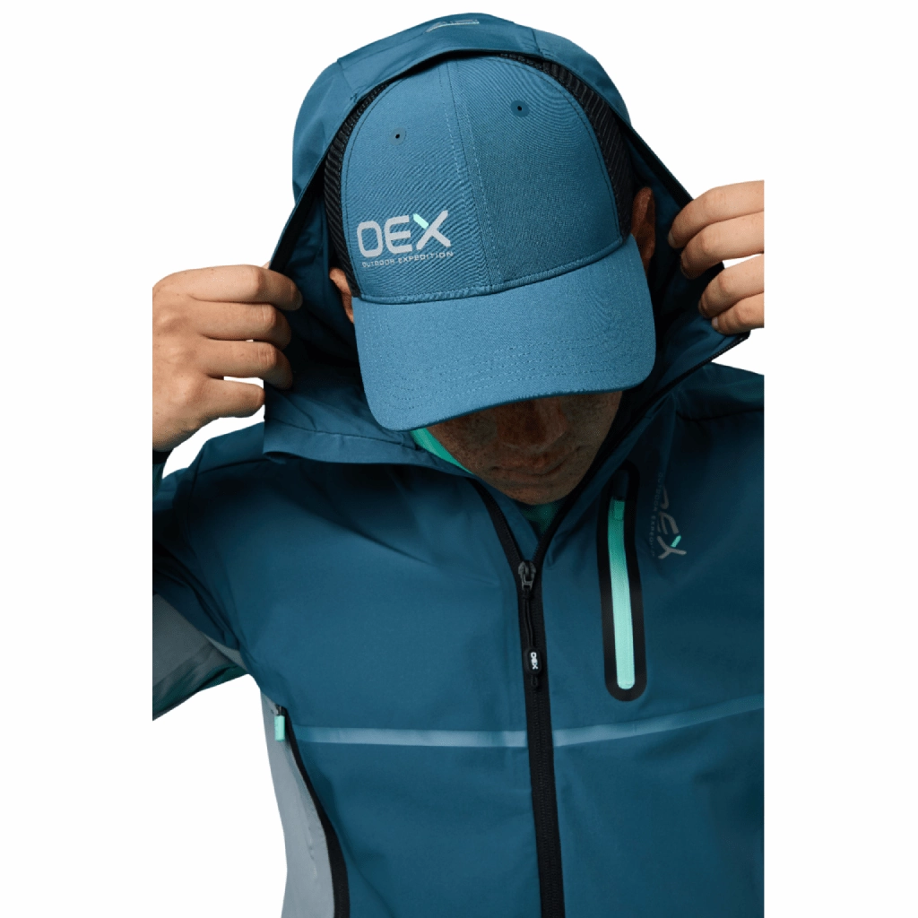 OEX Aspect Track Top Men Sporty Style checkered pattern