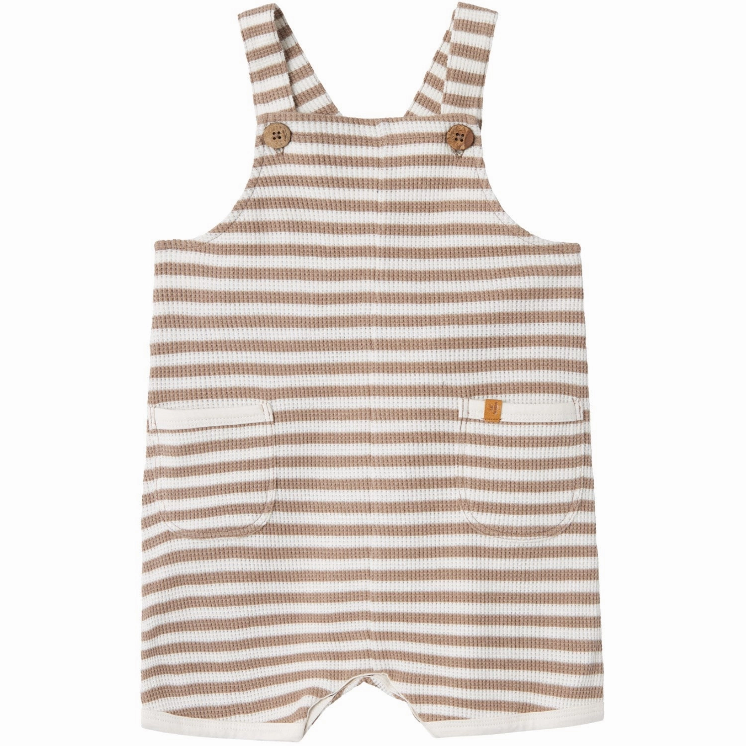 Lil'Atelier Mocha Meringue Coconut milk Jonas Short Loose Overall Eco Home